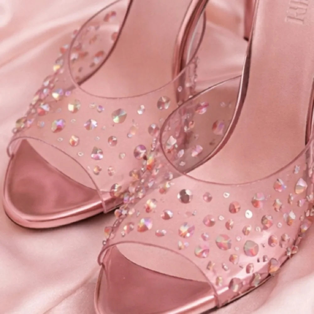PIFERI CRYSTAL MULES ✨ Made in Italy • Rare • $1200 Retail
